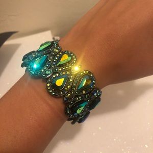 Vintage rhinestone antique bracelet